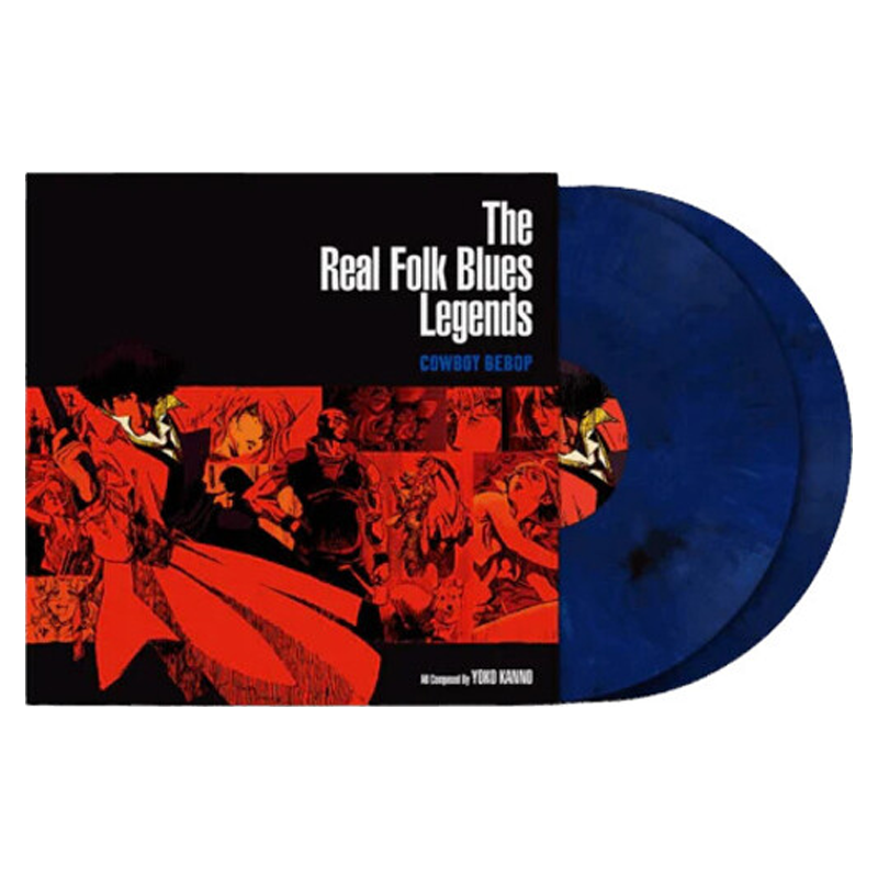 New Vinyl Seatbelts - Cowboy Bebop: The Real Folk Blues Legends (Blue & Black) [Import] 2LP