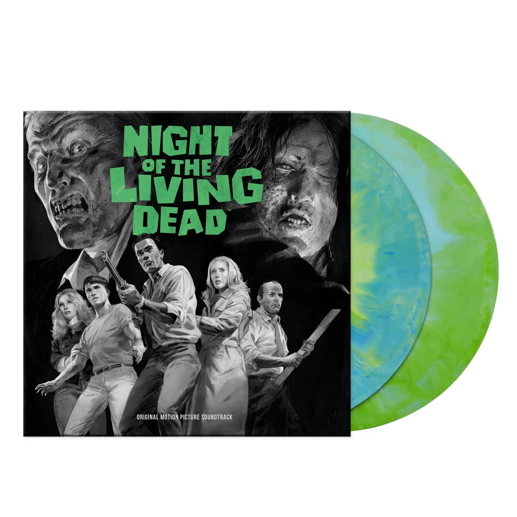 New Vinyl Various - Night Of The Living Dead OST (Green & Blue, 180g) 2LP