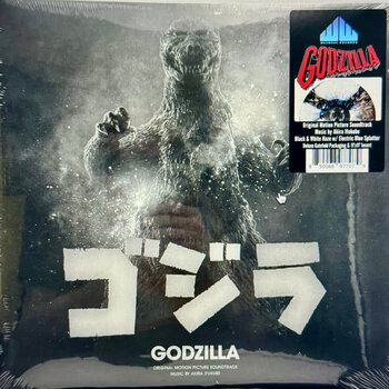 New Vinyl Akira Ifukube - Godzilla OST (Limited, 70th Anniversary, Black/White/Electric Blue, 180g) 2LP