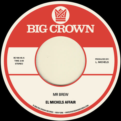 New Vinyl El Michels Affair - Mr. Brew B/ W Kodak 7"