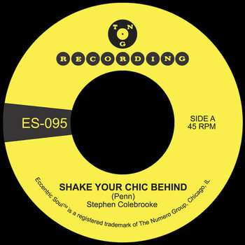 New Vinyl Stephen Colebrooke - Shake Your Chic Behind B/ W Stay Away From Music 7"