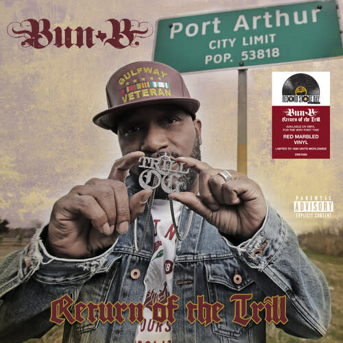 New Vinyl Bun B (UGK) - Return of the Trill (RSD Exclusive, Limited, Marbled Red) LP