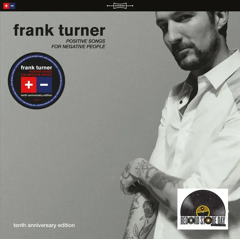 New Vinyl Frank Turner - Positive Songs For Negative People (RSD Exclusive, 10th Anniversary, Red/Blue) 2LP