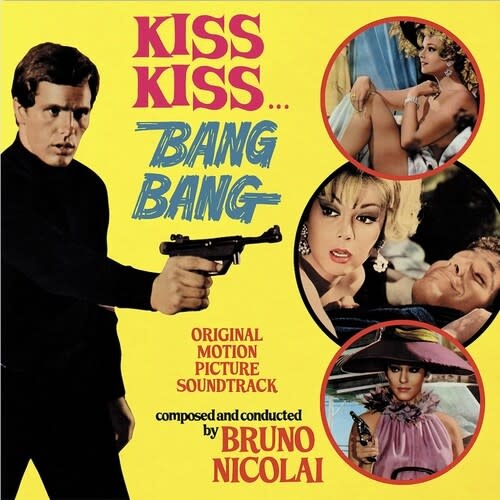 New Vinyl Bruno Nicolai - Kiss Kiss Bang Bang OST (Limited, Clear Yellow) [Import] LP