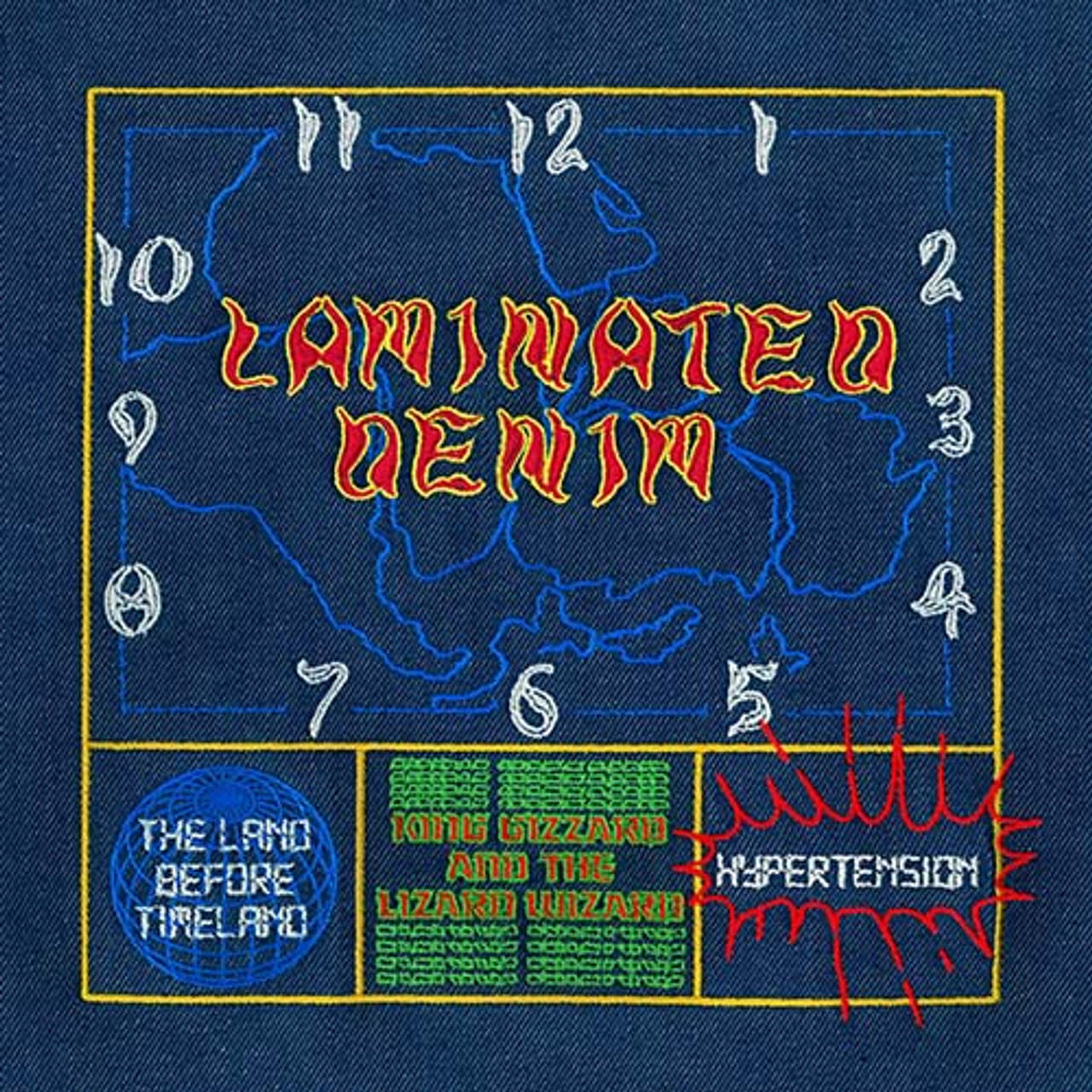 New Vinyl King Gizzard & The Lizard Wizard - Laminated Denim (Lucky Rainbow Edition) LP