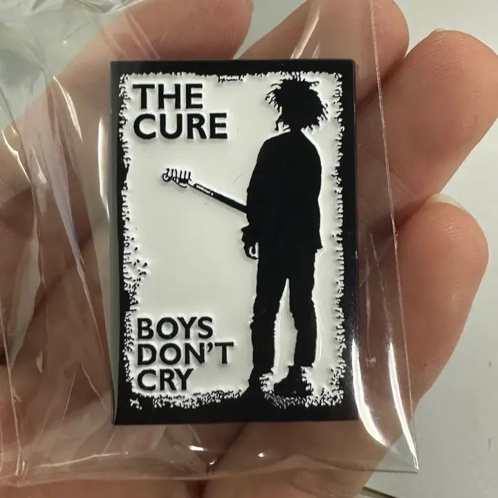 Enamel Pin The Cure Boys Don't Cry Enamel Pin