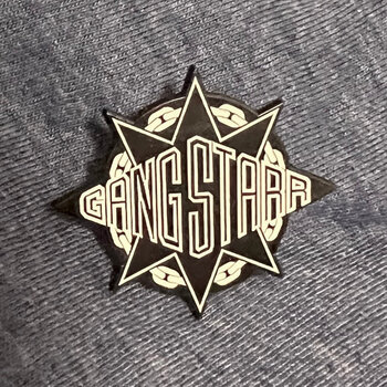 Enamel Pin Gang Starr Enamel Pin