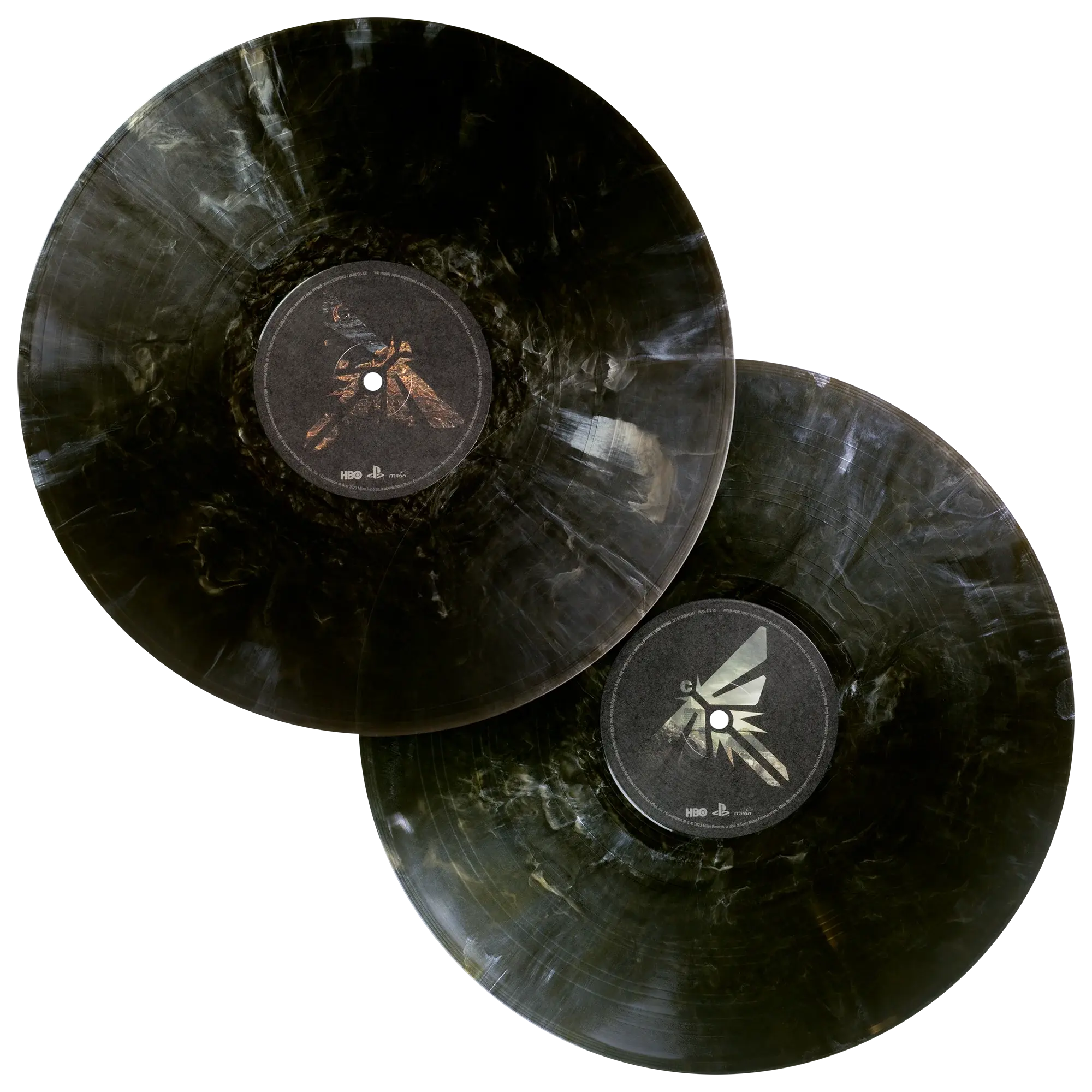 New Vinyl Gustavo Santaolalla/Various - The Last Of Us: Season 1 OST (Deluxe, Black/Silver Swirl) 2LP