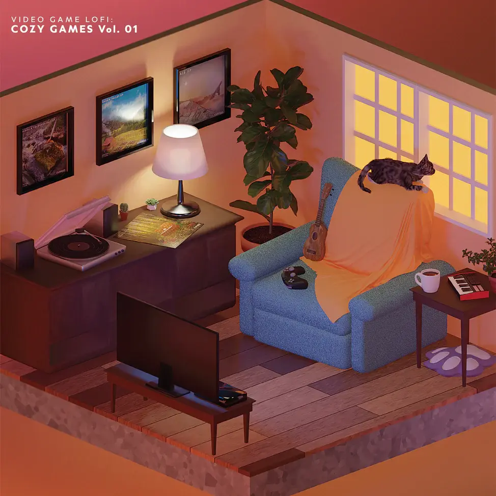 New Vinyl Emunator - Video Game LoFi: Cozy Games Vol. 01 LP
