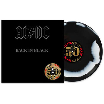 New Vinyl AC/DC - Back In Black (Limited, 50th Anniversary, Black & White) LP