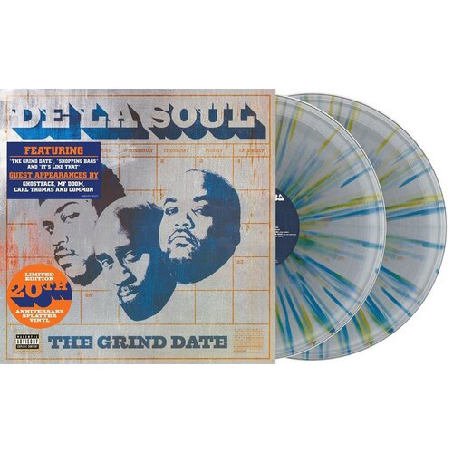 オリジナル De La Soul The Grind Date 2LP US Amazon.com: The Grind Date (20th Anniversary)[Splatter Color