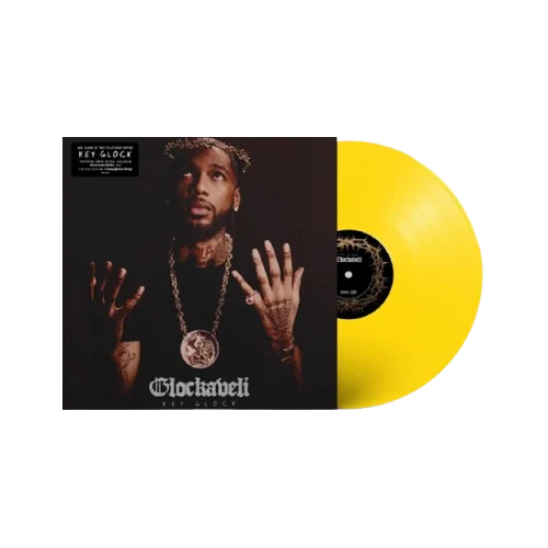 New Vinyl Key Glock - Glockaveli (IEX, Alternate Cover, Canary Yellow) LP