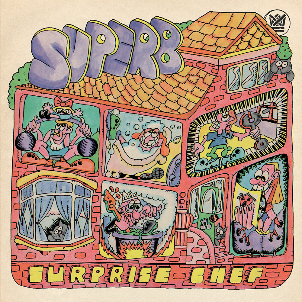 New Vinyl Surprise Chef - Superb (IEX, Translucent Tangerine) LP
