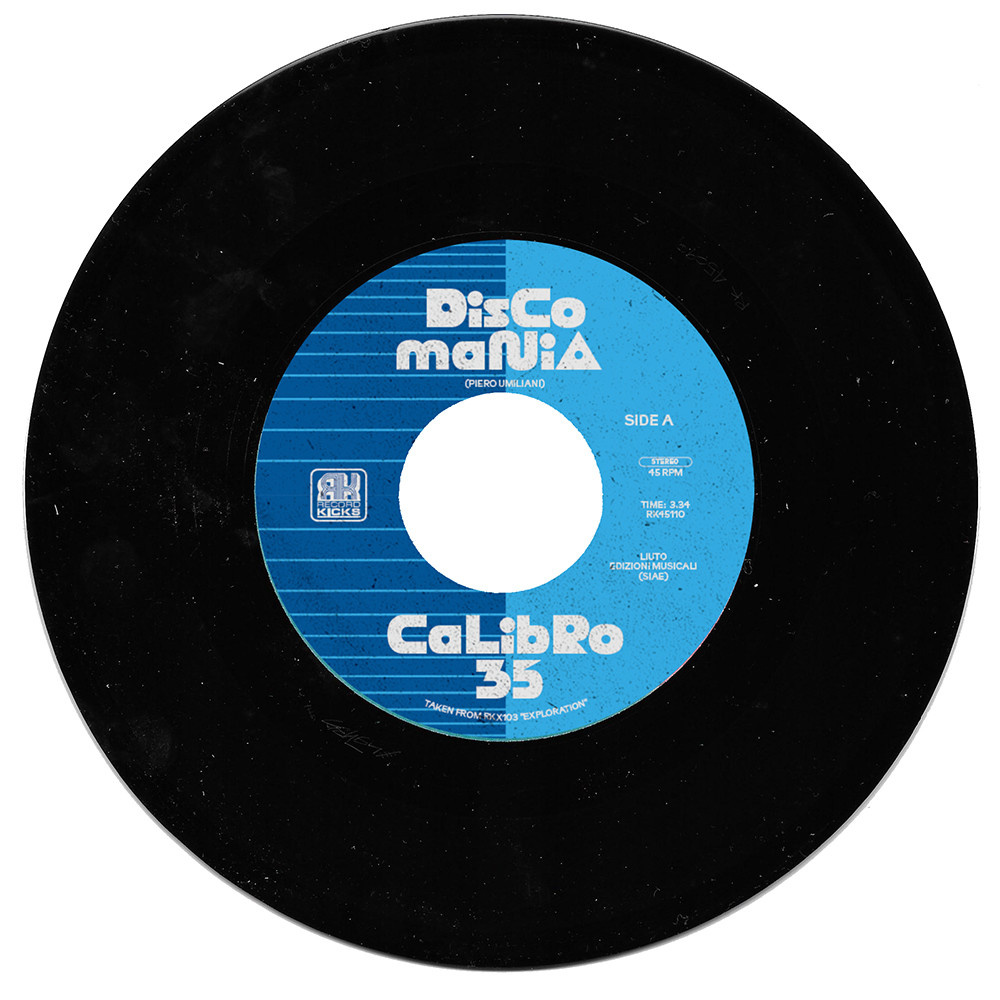New Vinyl Calibro 35 - Discomania b/w Jazz Carnival 7"