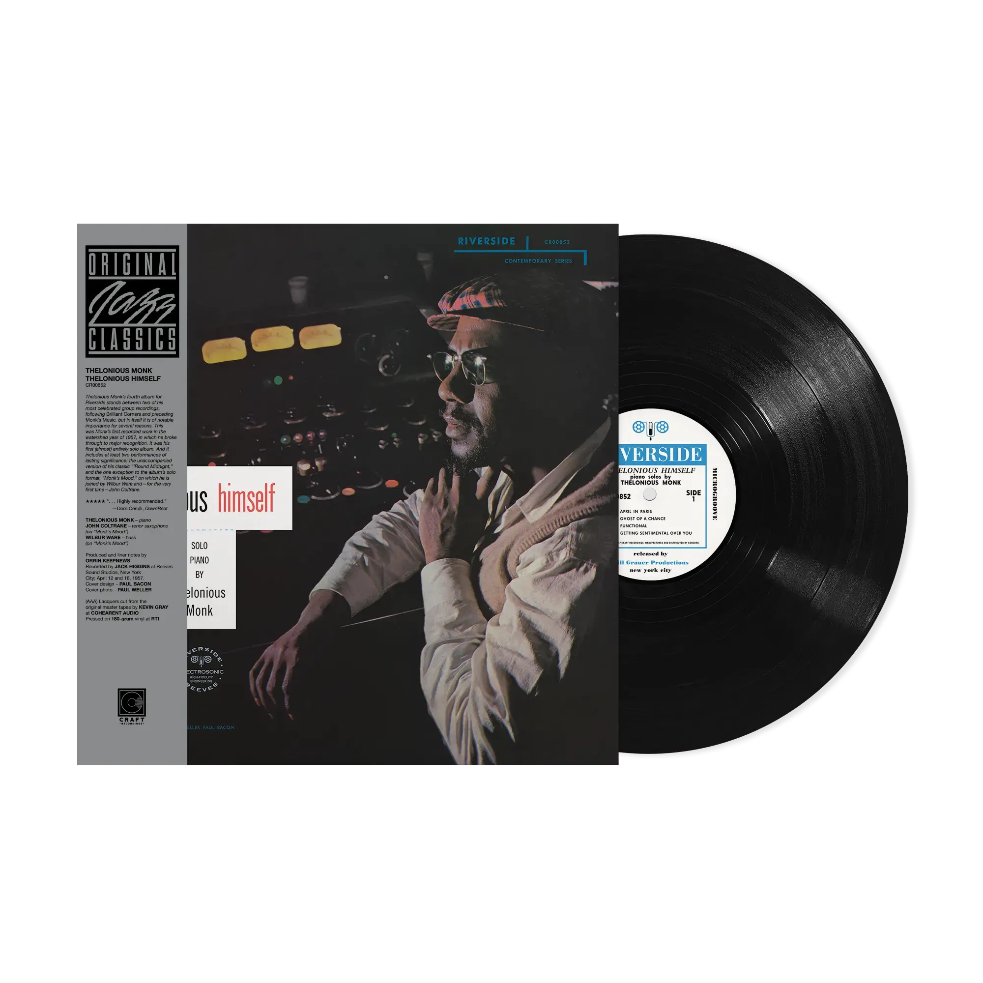 New Vinyl Thelonious Monk - Thelonious Himself (Original Jazz Classics Series) (180g) LP