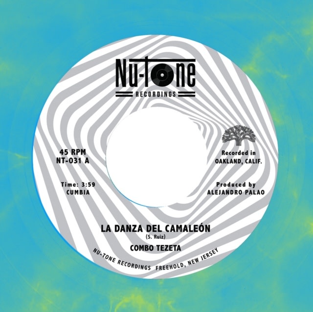 New Vinyl Combo Tezeta - La Danza Del Camaleón b/w La Reina Nocturna (Random Color) 7"
