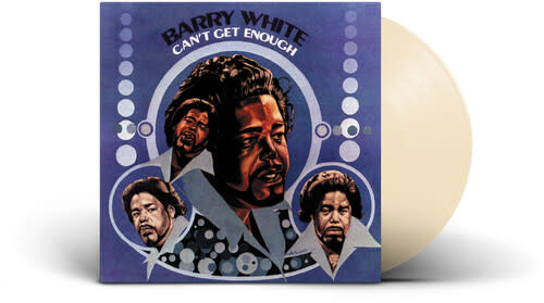 New Vinyl Barry White - Can't Get Enough (Limited, White) [Import] LP