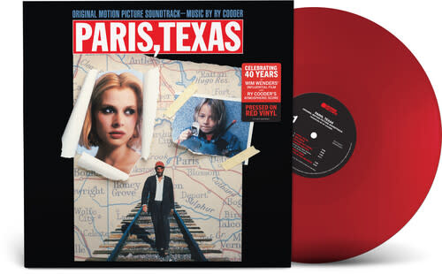 New Vinyl Ry Cooder - Paris Texas OST (40th Anniversary, Red) LP