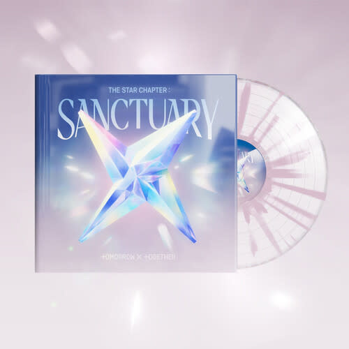 New Vinyl TOMORROW X TOGETHER - The Star Chapter: SANCTUARY (Book, Poster, Clear/Purple) LP
