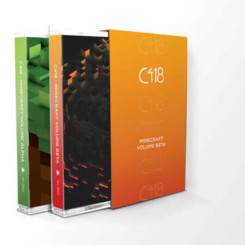New Vinyl C418 - Minecraft: Alpha + Beta (Green & Red) 2CS