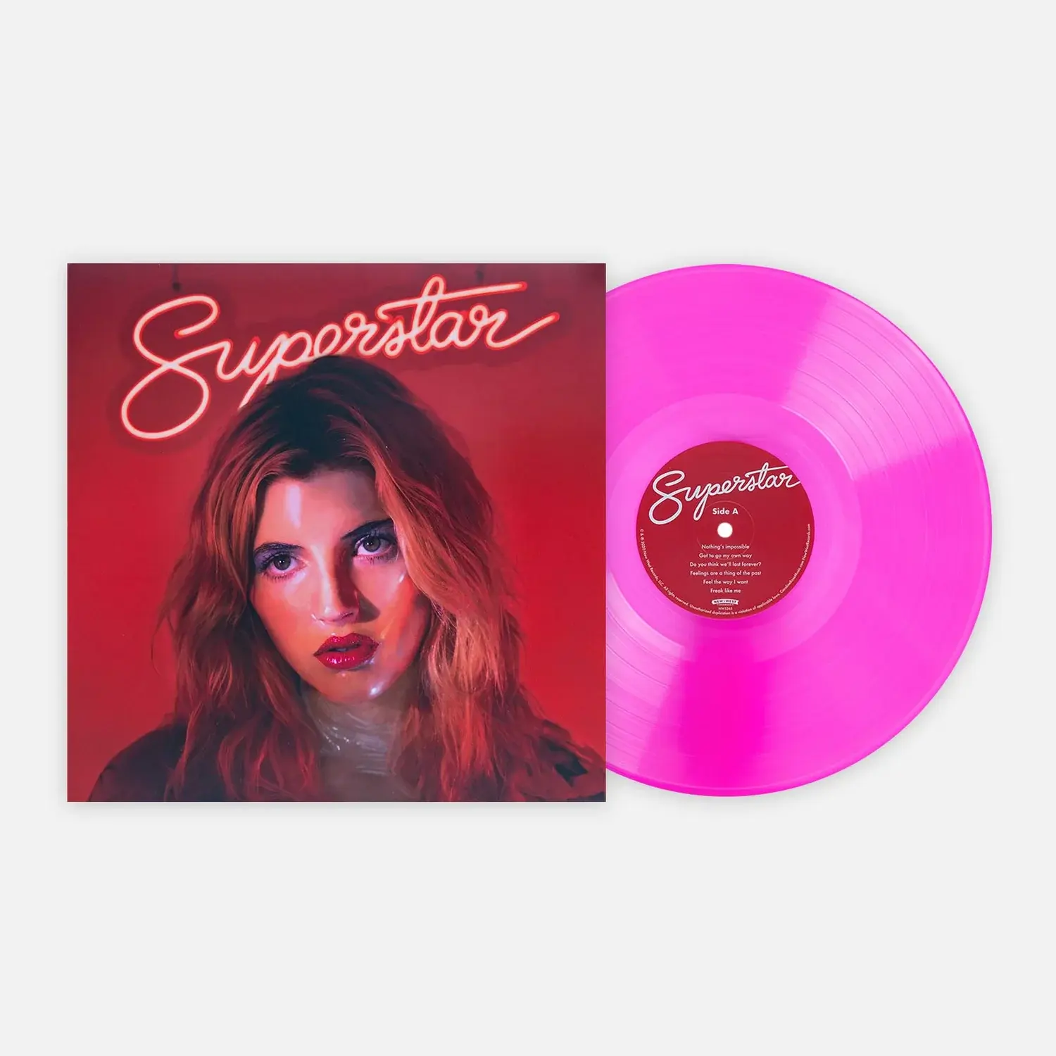 New Vinyl Caroline Rose - Superstar (Limited, Neon Pink) [Import] LP