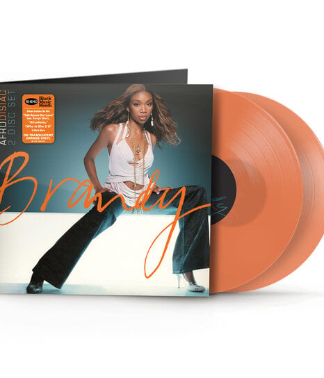 Brandy - Never Say Never (Crystal Clear) 2LP - Sweat Records