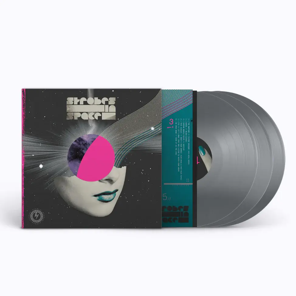 New Vinyl Various - Strobes in Space (Indie Sleaze, Nu Rave & Future Disco 2000-2009) (Silver) 3LP