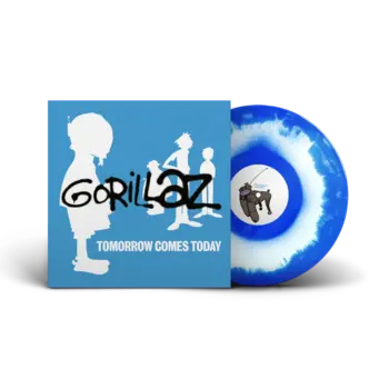 New Vinyl Gorillaz - Tomorrow Comes Today EP (Limited, Blue & White) 12"