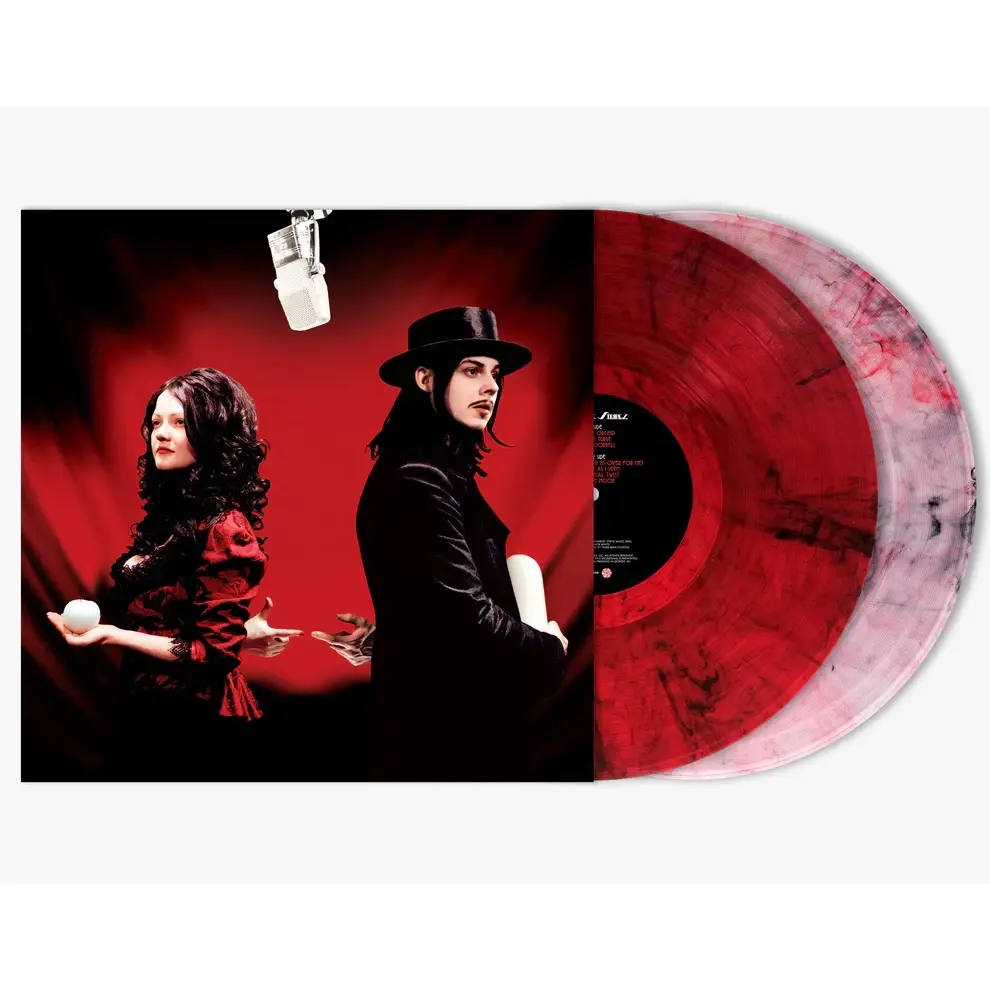 New Vinyl White Stripes - Get Behind Me Satan (Limited, 20th Anniversary, Red/Clear with Black) 2LP