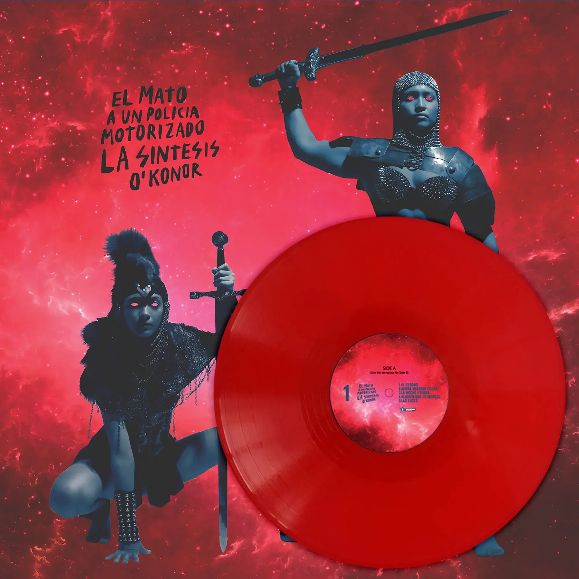 New Vinyl Él Mató a un Policía Motorizado [Jungle Fire] - La Sintesis O'Konor (Limited, Red) LP