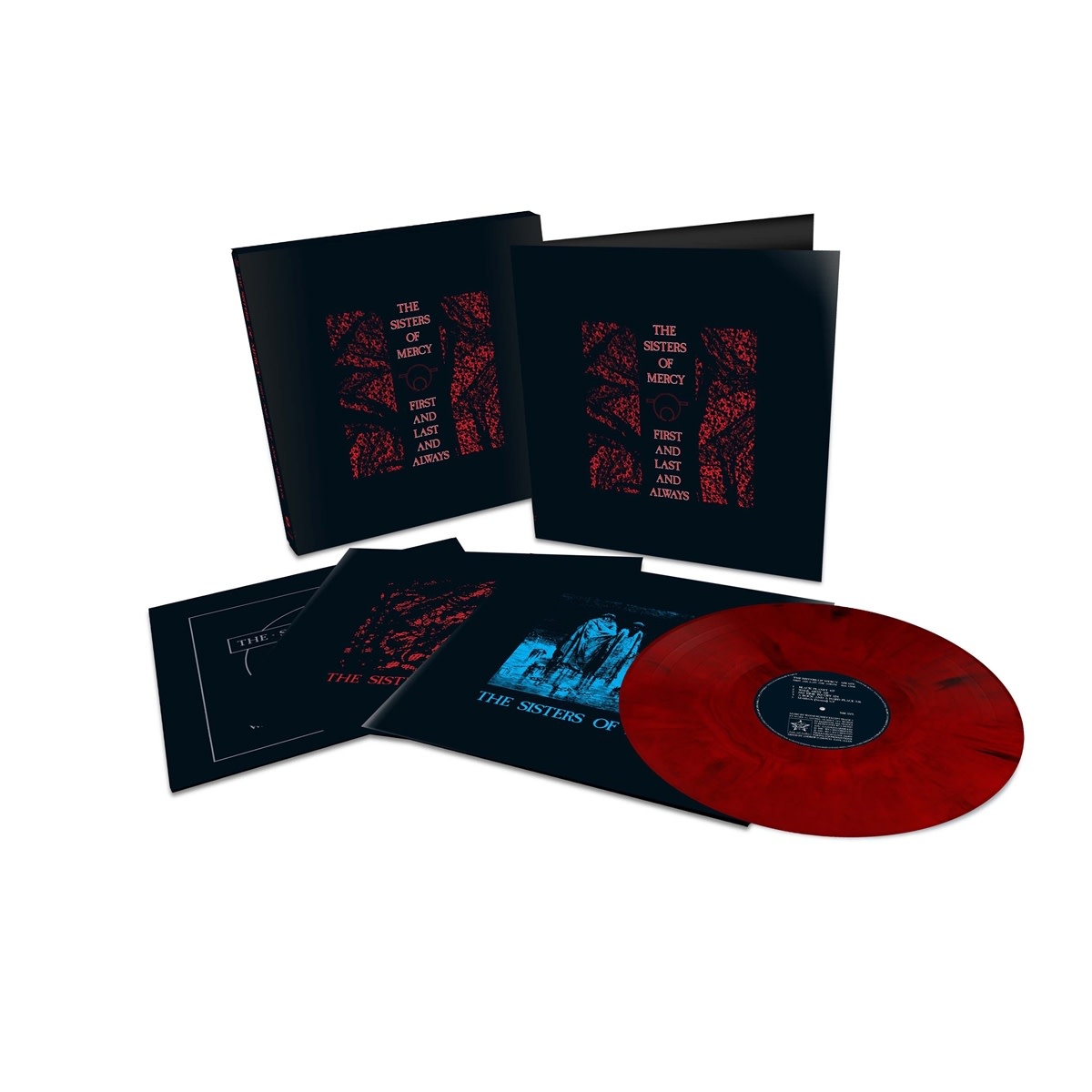 New Vinyl Sisters Of Mercy - First And Last And Always (Elektra 75) (Brick & Mortar Exclusive, Red/Black) LP