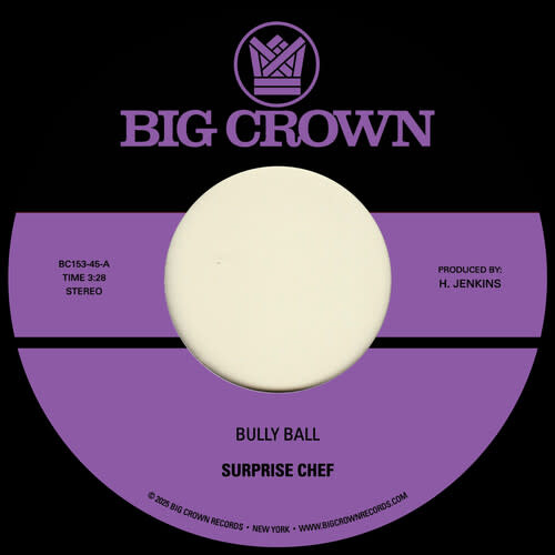 New Vinyl Surprise Chef - Bully Ball b/w Consulate Case 7"