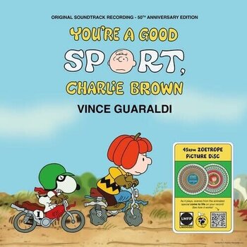 New Vinyl Vince Guaraldi - You're A Good Sport, Charlie Brown (Zoetrope Vinyl, 45 RPM) LP