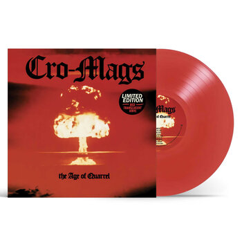 New Vinyl Cro-Mags - The Age Of Quarrel (Limited, Translucent Ruby Red) LP