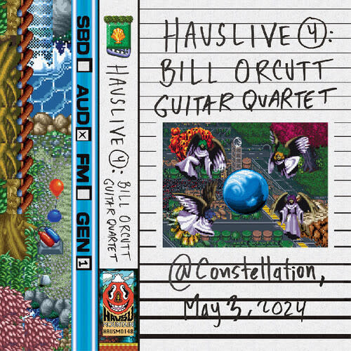 New Cassette Bill Orcutt Guitar Quartet - HausLive 4 CS