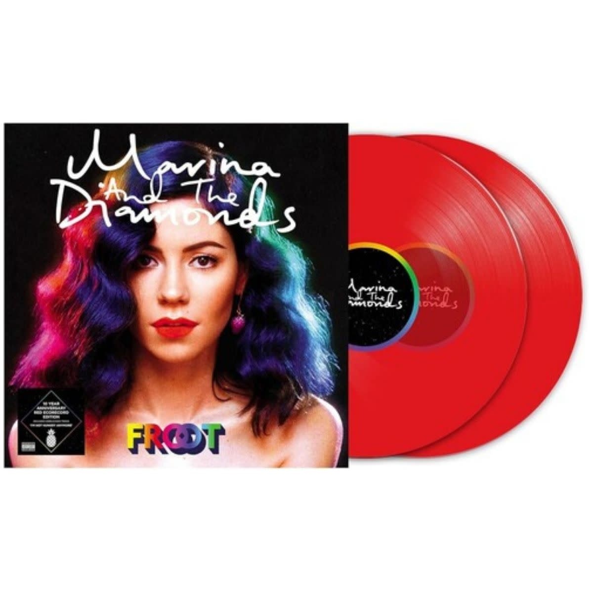 New Vinyl Marina and the Diamonds -  Froot (Limited, 10 Year Anniversary, Red Eco-Vinyl) 2LP