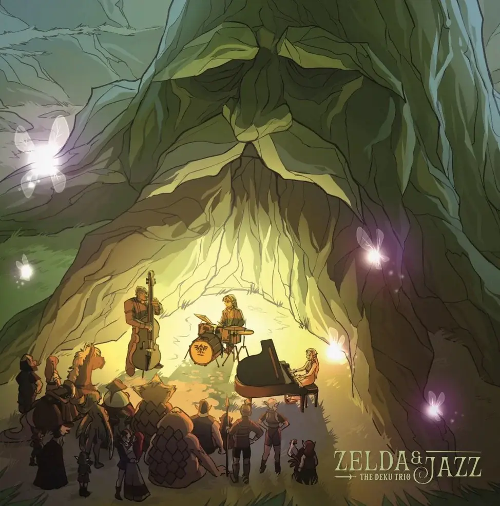 New Vinyl The Deku Trio - Zelda & Jazz (Green Marble) LP