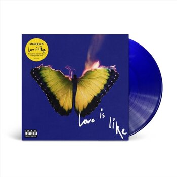 New Vinyl Maroon 5 - Love Is Like (IEX, Signed Insert, Transparent Electric Blue) LP