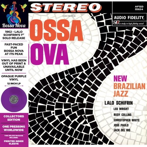 New Vinyl Lalo Schifrin - Bossa Nova New Brazilian Jazzz (Limited, Deluxe, Remastered, Opaque Purple) LP