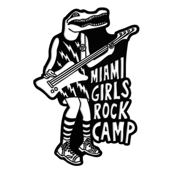 Enamel Pin Miami Girls Rock Camp Enamel Pin