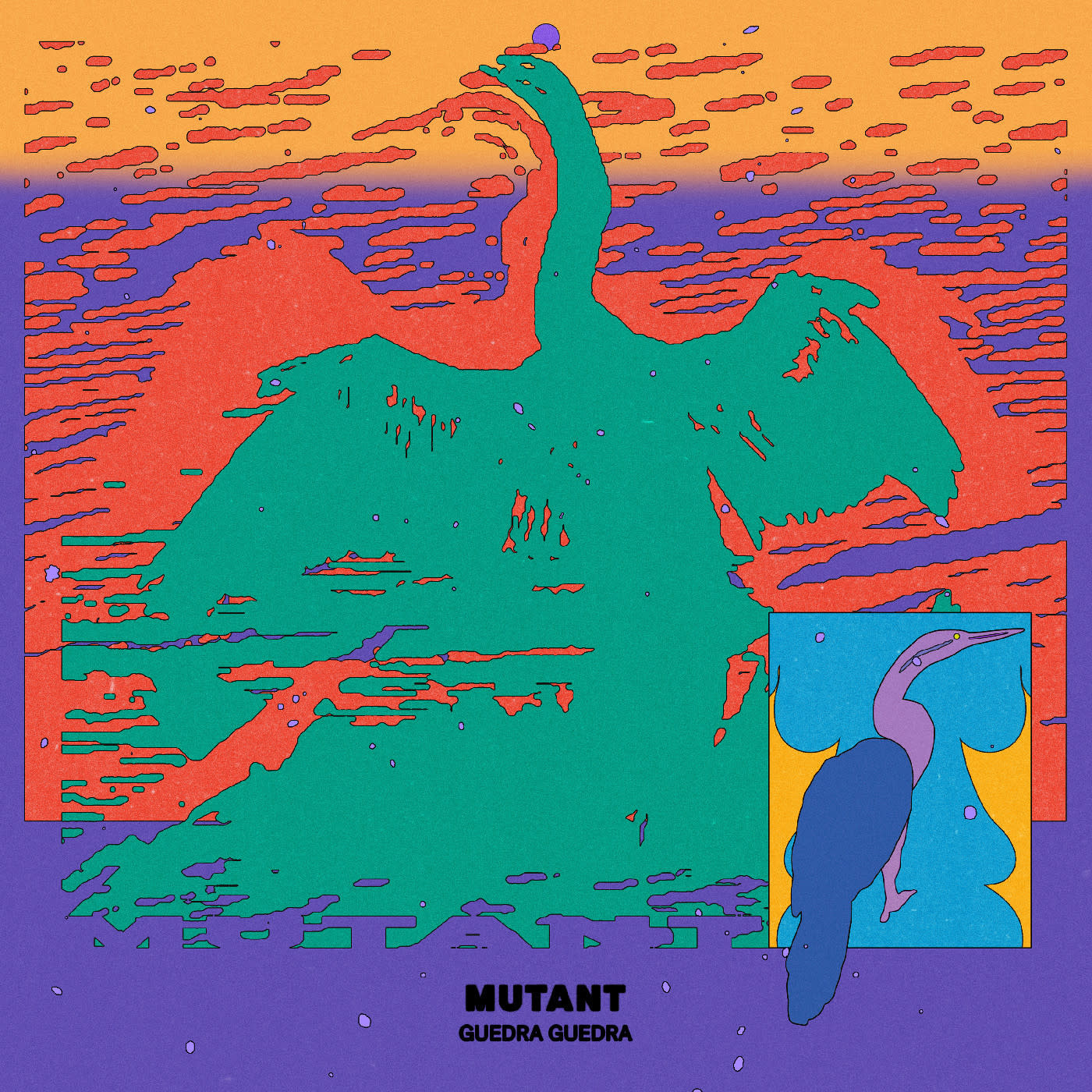 New Vinyl Guedra Guedra -  MUTANT (IEX, White) LP