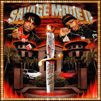 New Vinyl 21 Savage & Metro Boomin - Savage Mode II (Translucent Red) LP