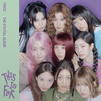アイドル TWICE 4th Full Album THIS IS FOR vinyl Official preorder TWICE 4TH FULL ALBUM THIS IS FOR (Target