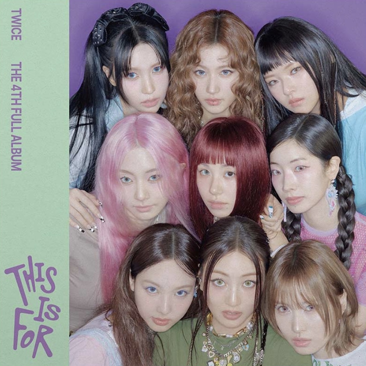 TWICE - THIS IS FOR (Deluxe, Dragonfruit Glitter) LP - Sweat