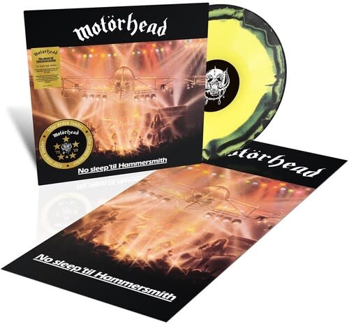 New Vinyl Motörhead  -  No Sleep 'til Hammersmith (Half-Speed, Yellow/ Black) LP