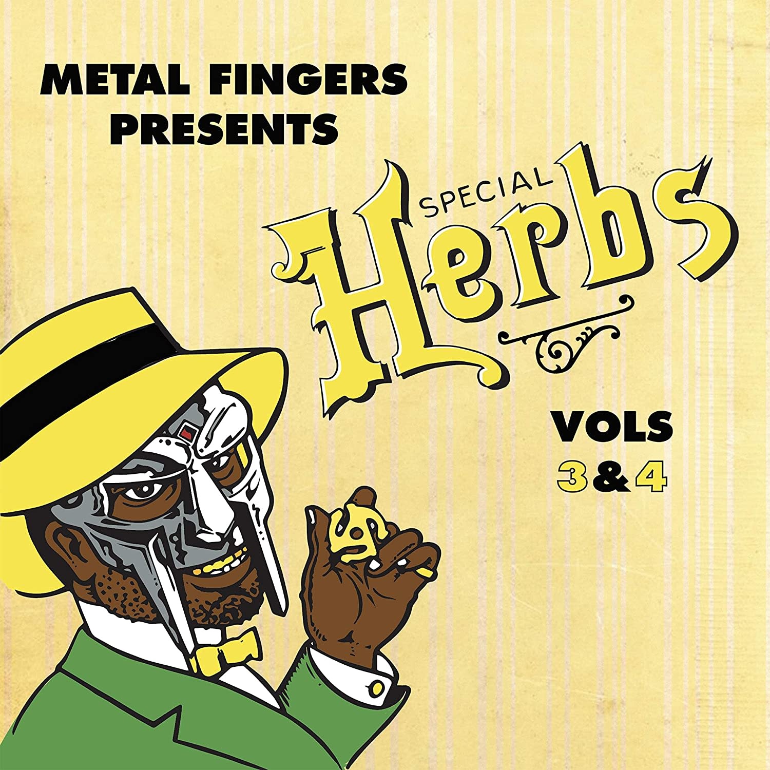 New Vinyl MF DOOM - Special Herbs Vol. 3 & 4 (Lemon Yellow) 2LP