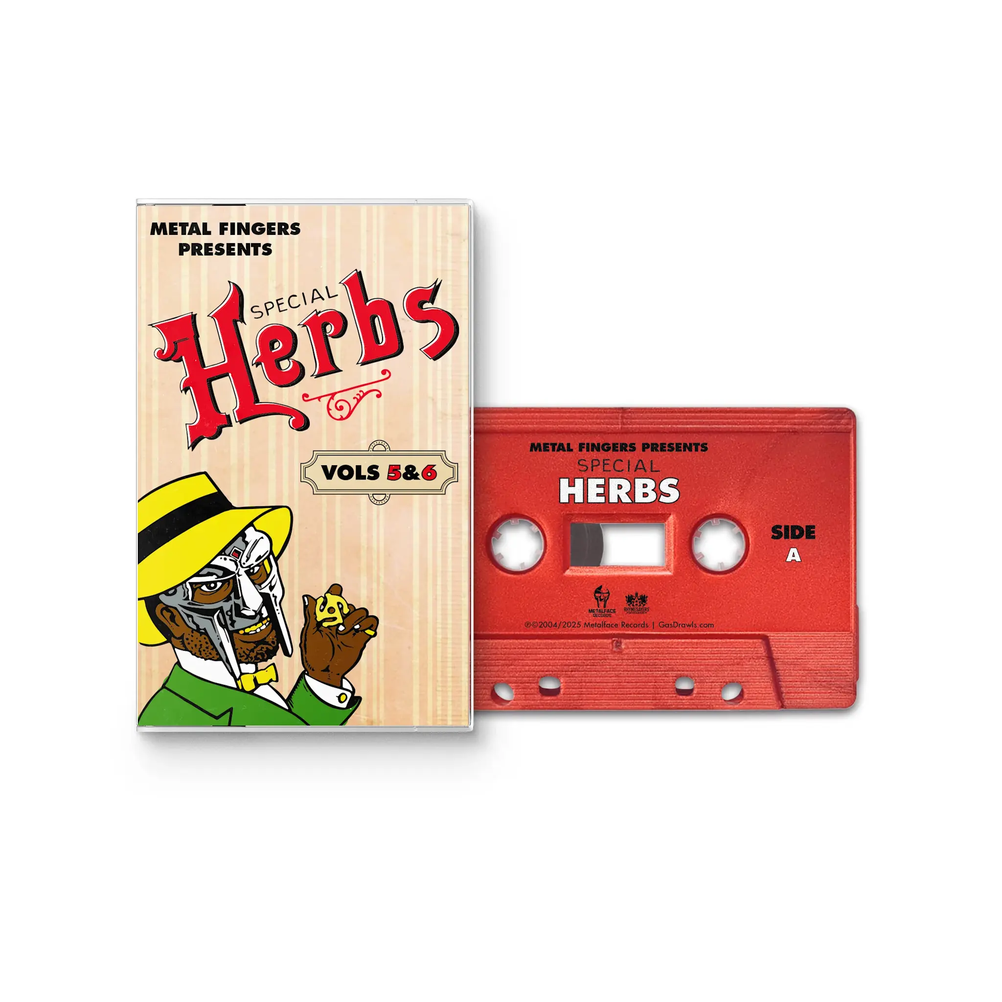 New Vinyl MF DOOM - Special Herbs Vol. 5 & 6 (Red Apple) CS