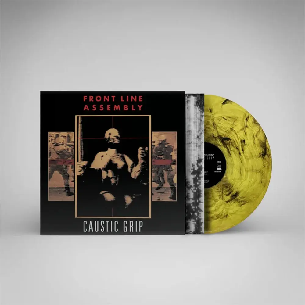 New Vinyl Front Line Assembly - Caustic Grip (Caustic Yellow Vinyl) LP