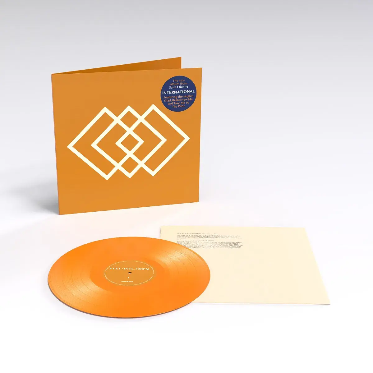 New Vinyl Saint Etienne - International (IEX, Orange) LP