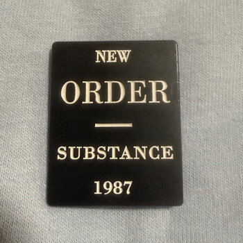 Enamel Pin New Order Substance 1987 Enamel Pin